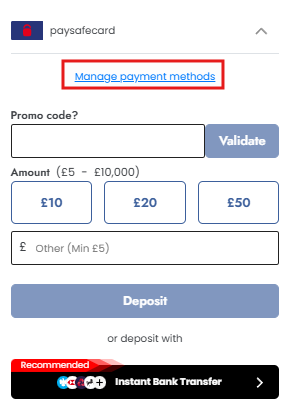How to add a new payment method